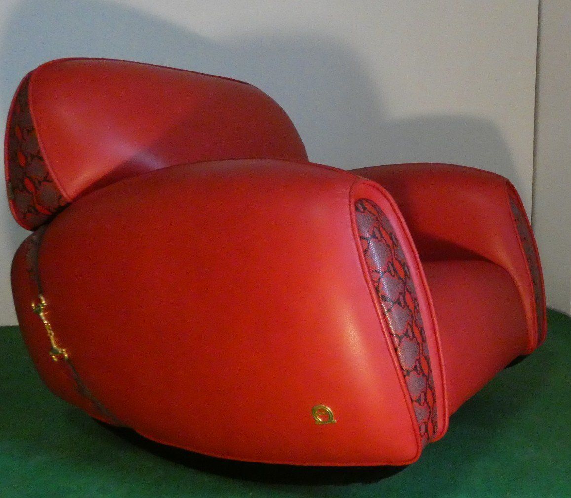 Miura Trend Chairs By Elisabetta Gucci For Formitalia, 1980s, Set Of 2 photo vintage
