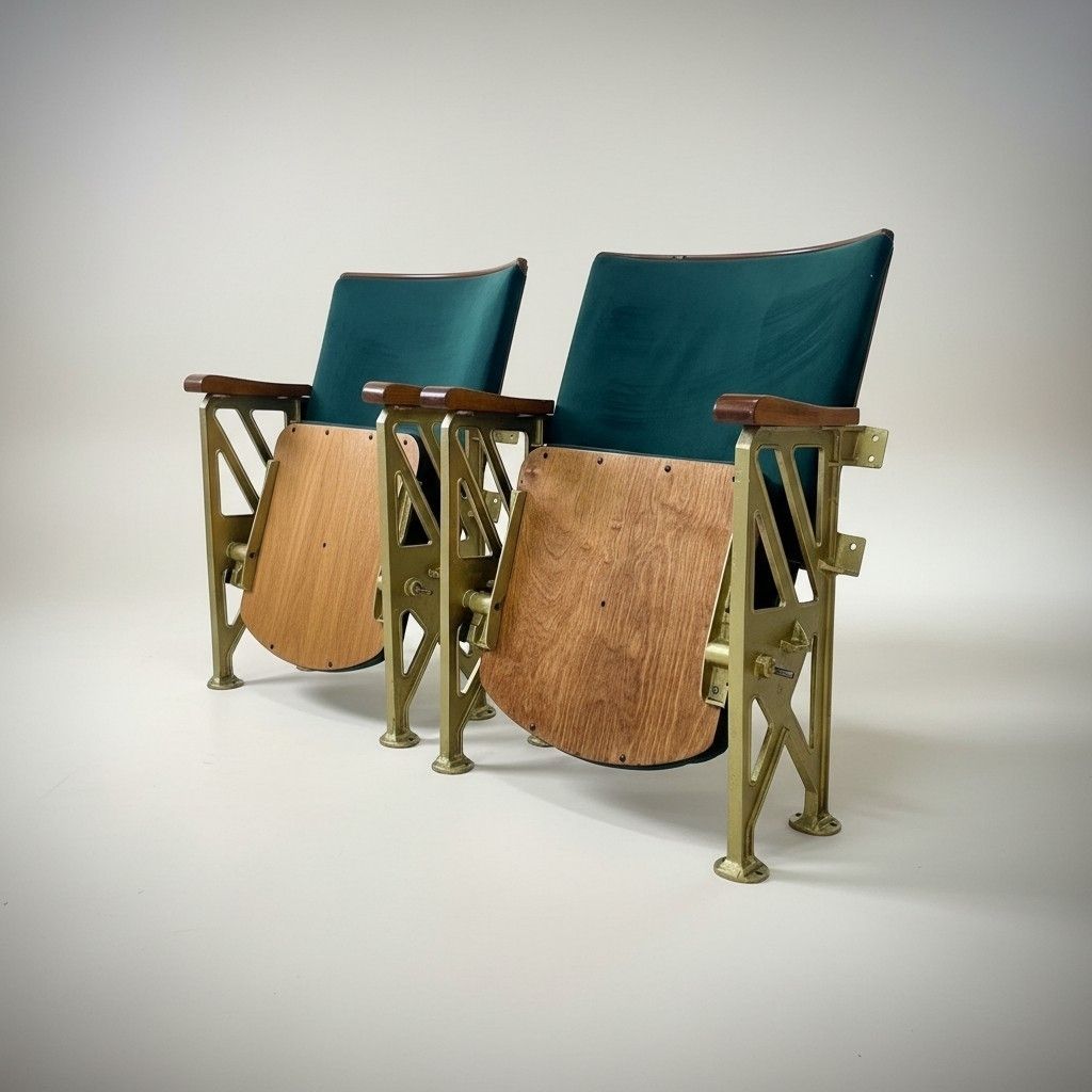 Vintage Theatre Seating (Pair) photo for sale