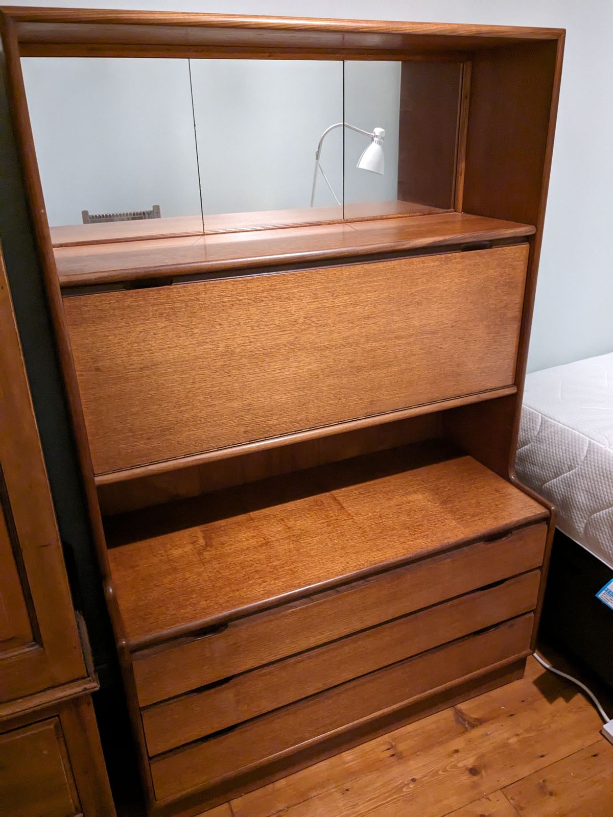 Mid Century Turnidge Of London Secretary Unit photo 125.0
