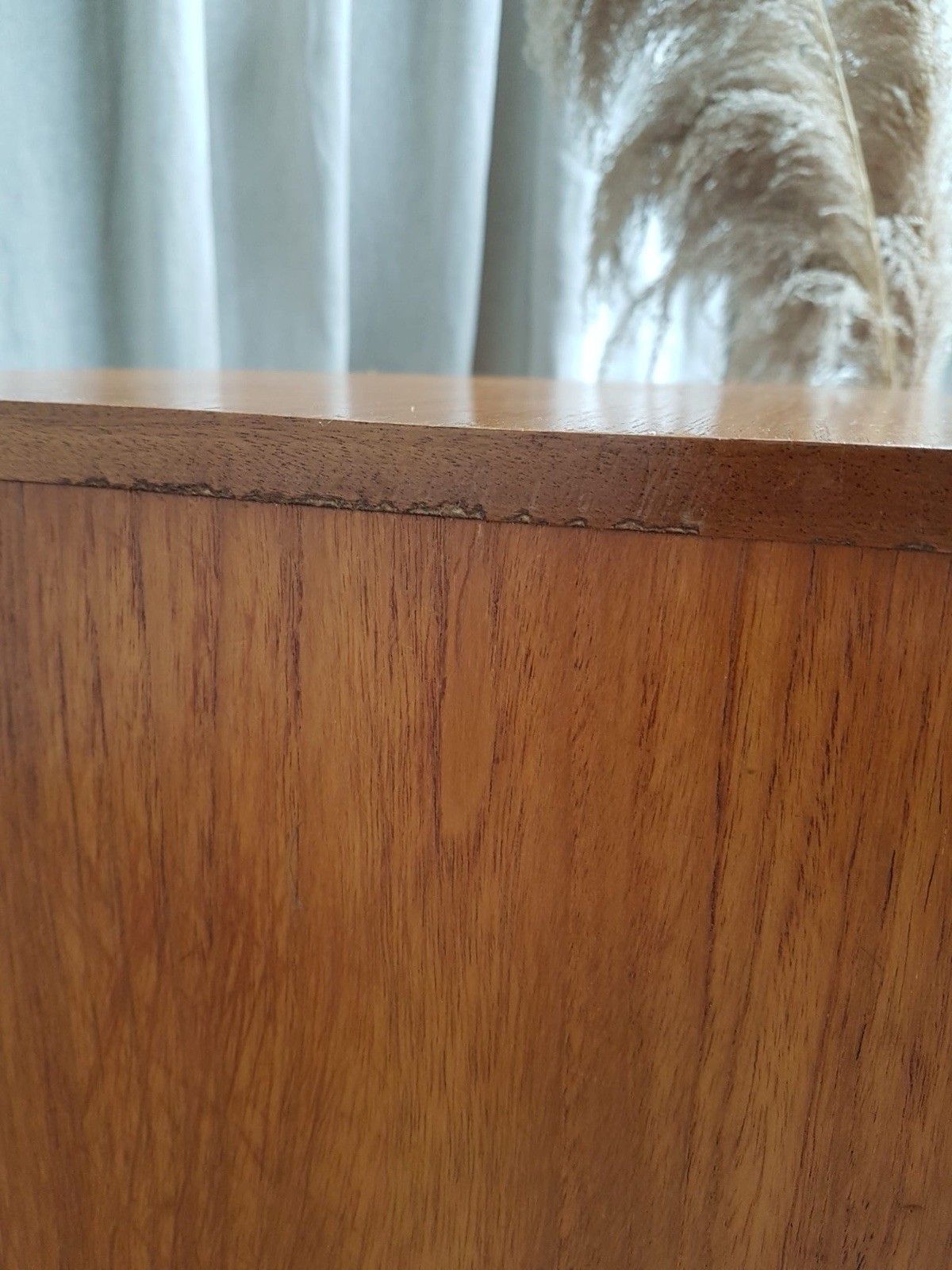 photo vinterior Vtg Mid Century Media Tv Record Player Cabinet Compact Sideboard Unit R905