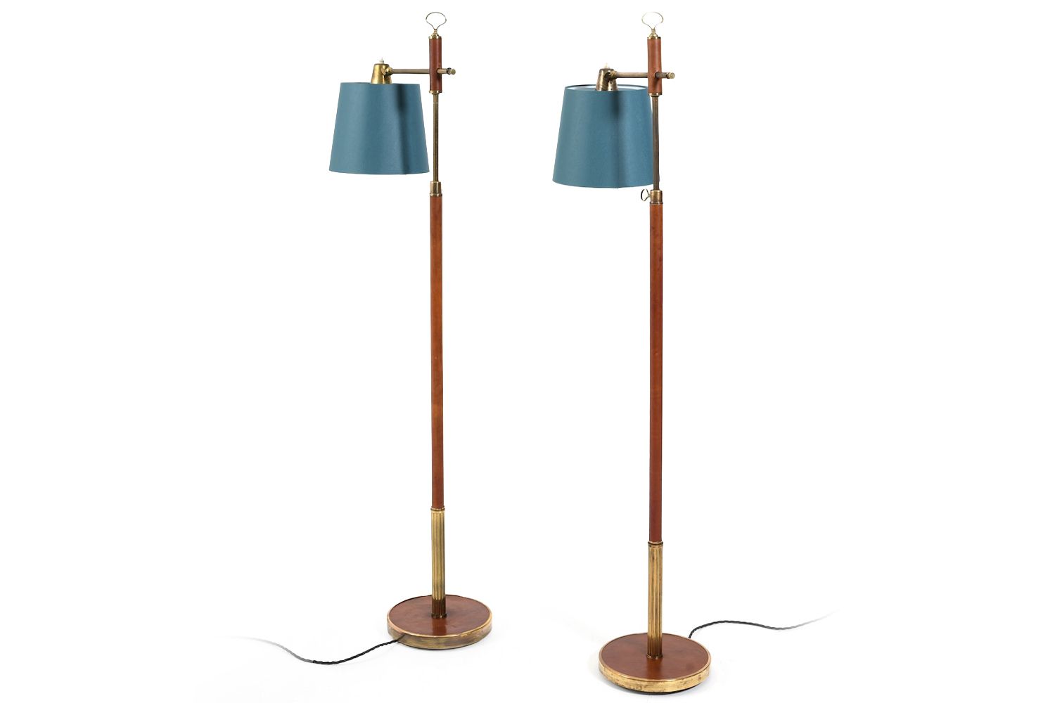 photo vinterior Pair Of 1940s 50s Floorlamps By Lysberg, Hansen & Terp.