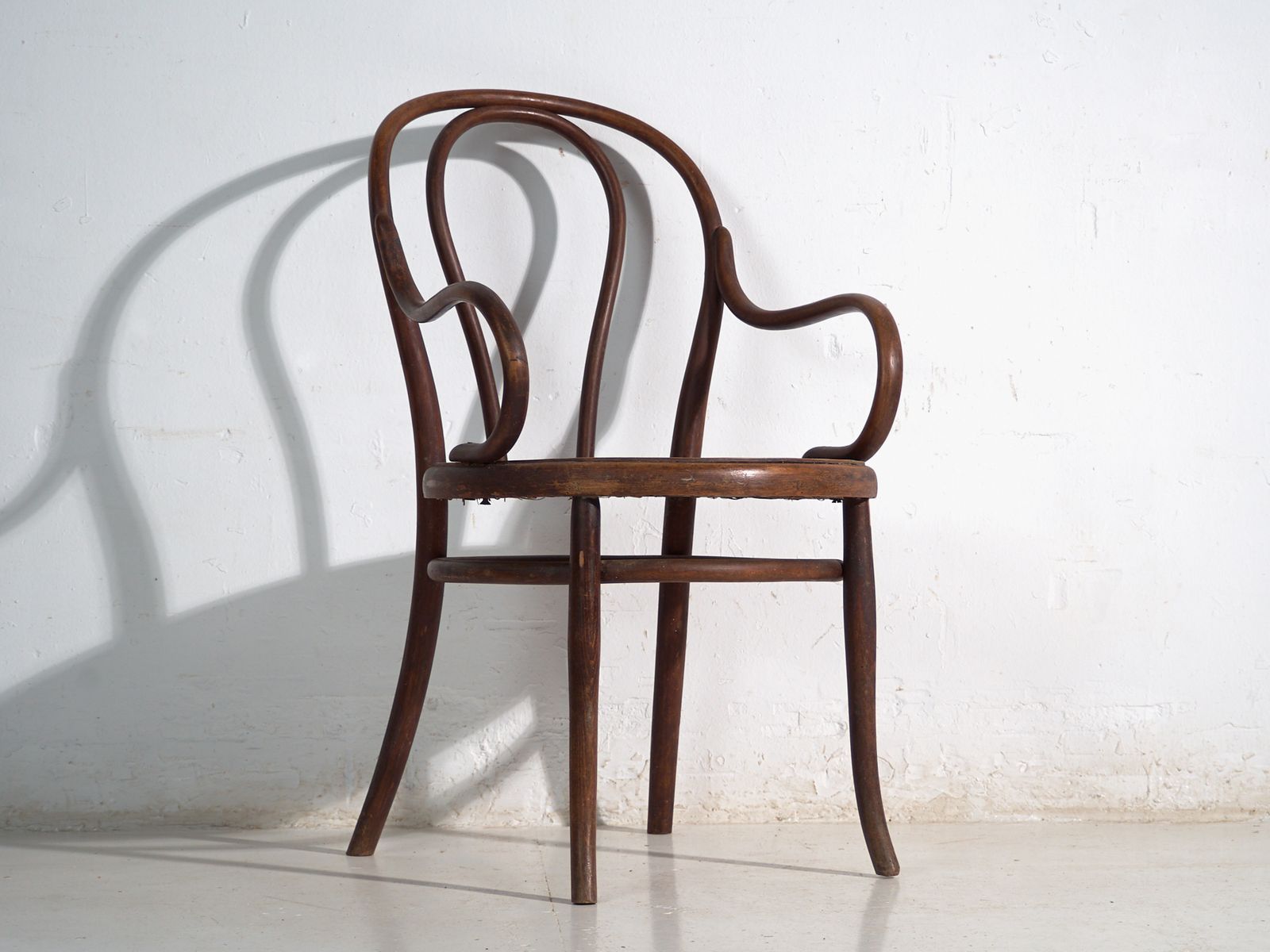 Antique Bentwood Thonet Armchair – Central Europe, Circa 1900 photo furniture