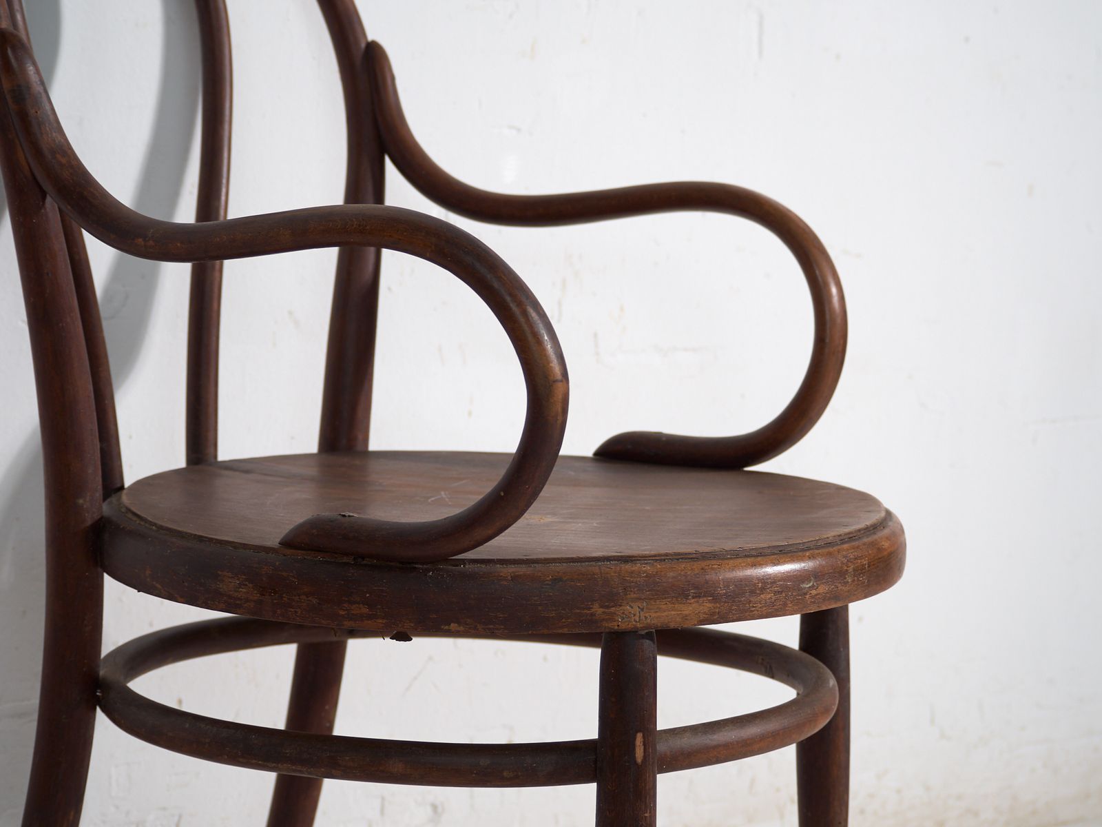 Antique Bentwood Thonet Armchair – Central Europe, Circa 1900 photo for sale