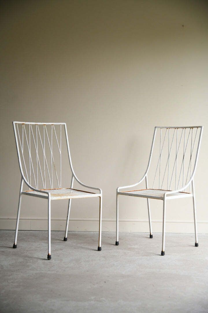 Garden Furniture Pair Paul Mccobb Style Garden Chairs photo