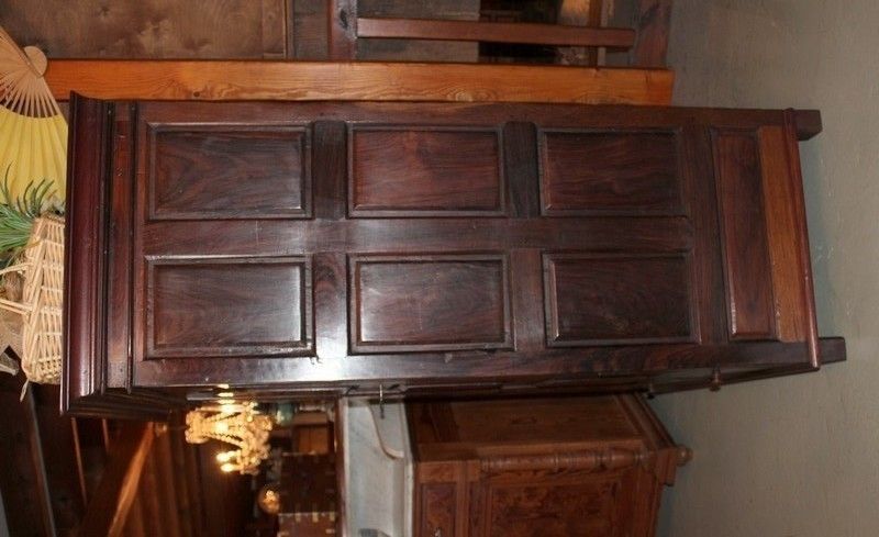 Louis XIV Cabinet In Rosewood 19th photo Furniture