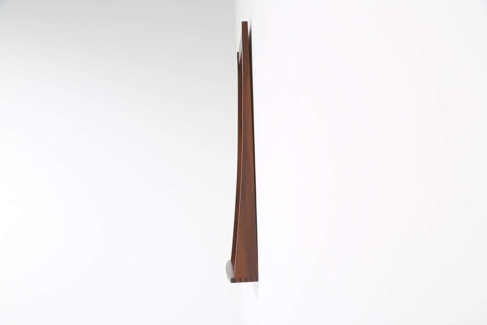 Vintage Danish Modern Rosewood Mirror, Attributed To Aksel Kjersgaard, 1960s. photo vinterior
