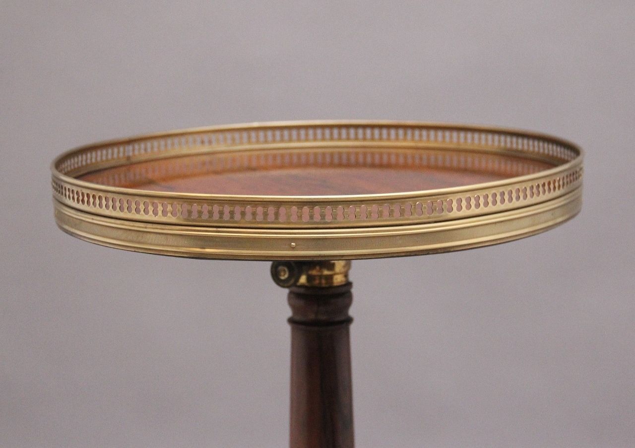 19th Century Antique Rosewood Telescopic Occasional Table photo vinterior