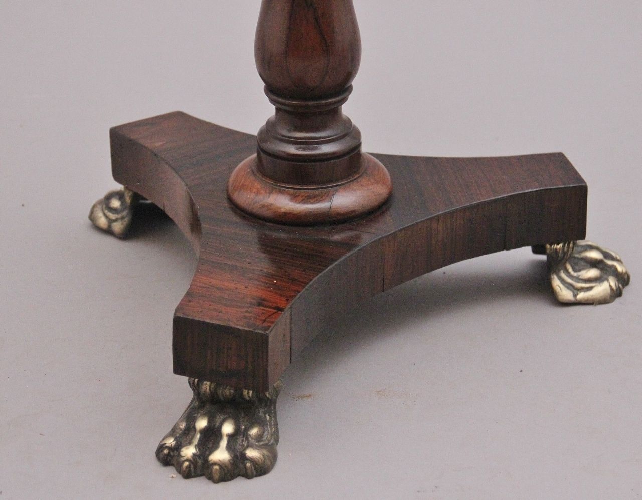 photo furniture 19th Century Antique Rosewood Telescopic Occasional Table