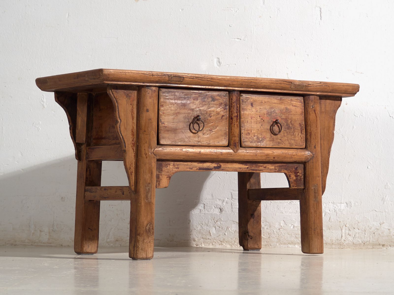 Shanxi Low Console In Elm With Drawers – China, Circa 1930 photo Furniture