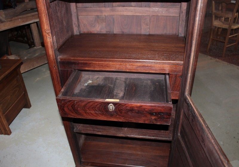 1 Door Cabinet In Rosewood 20th photo vinterior