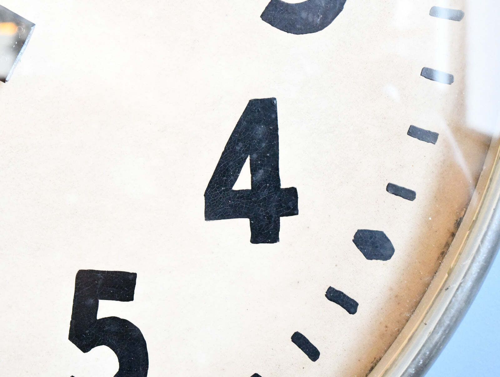 Large French Factory Clock Circa 1930s photo buy