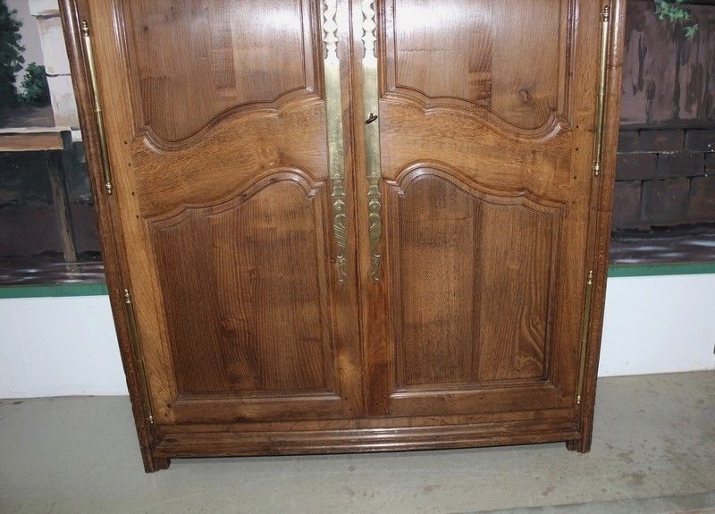 Louis XIV Cabinet In Oak 19th photo Furniture