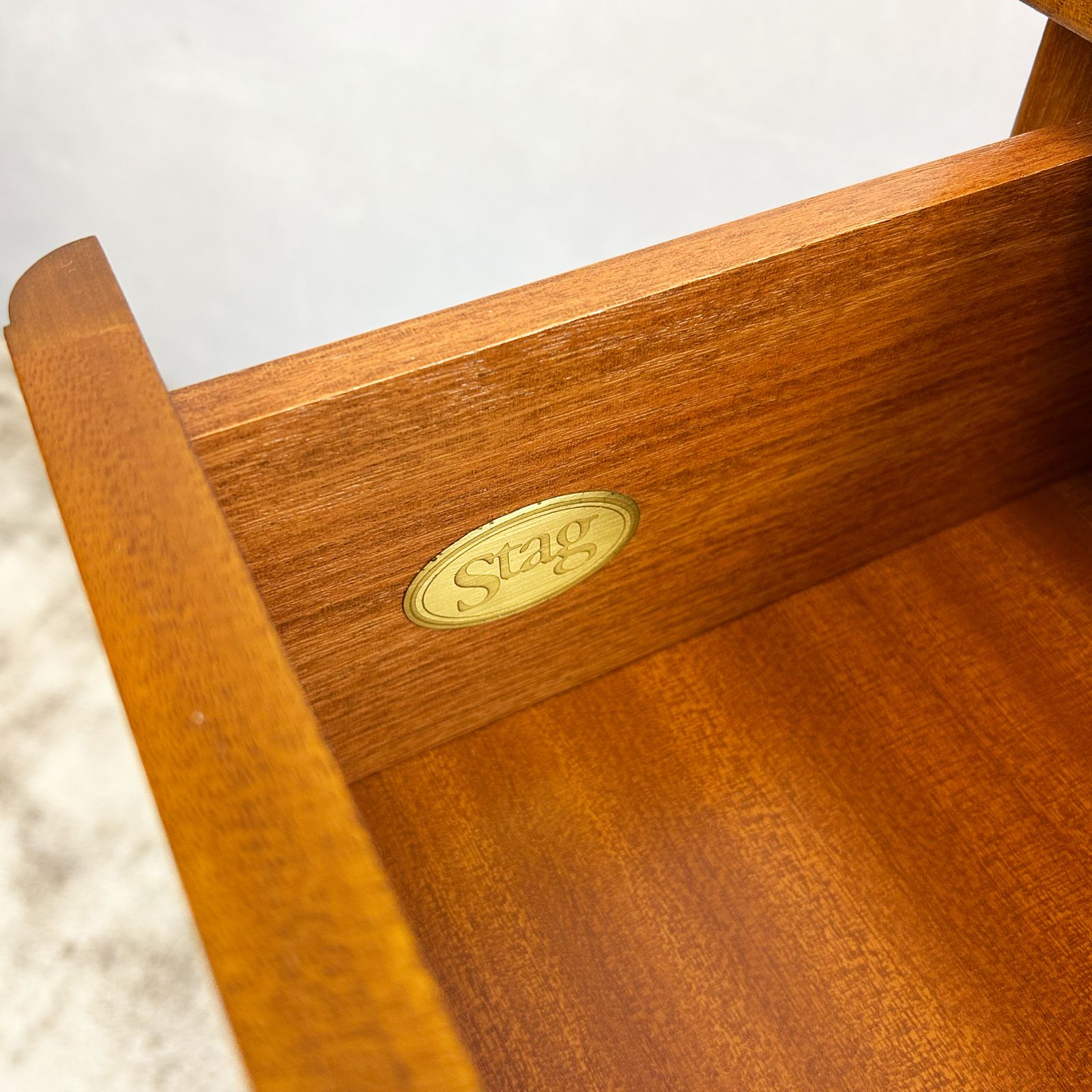 photo furniture Stag Teak Chest Of Drawers, 1970s