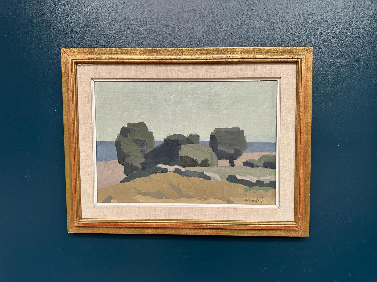 “Landscape” By William Herbert Fleetwood (1915–1993) – 1951 photo for sale
