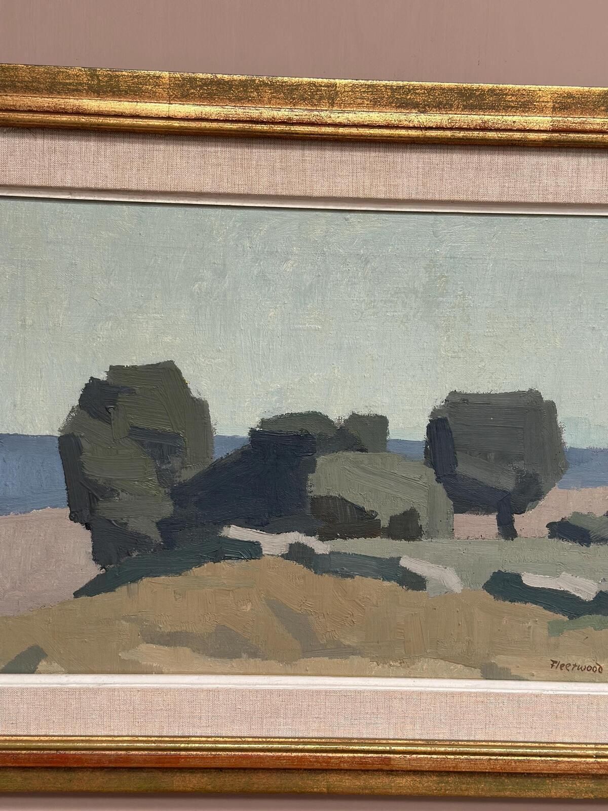 photo vintage “Landscape” By William Herbert Fleetwood (1915–1993) – 1951