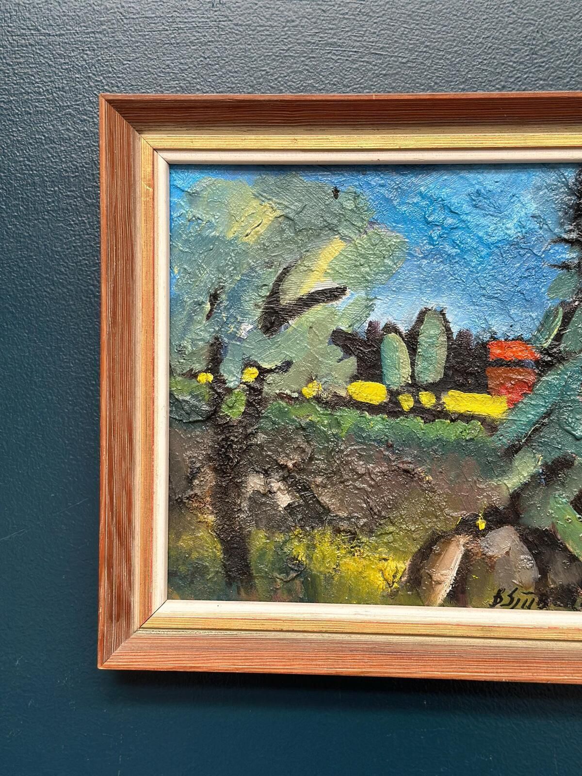 295.0 “The Red Hut” By Bo Sjööberg, Mid 20th Century photo