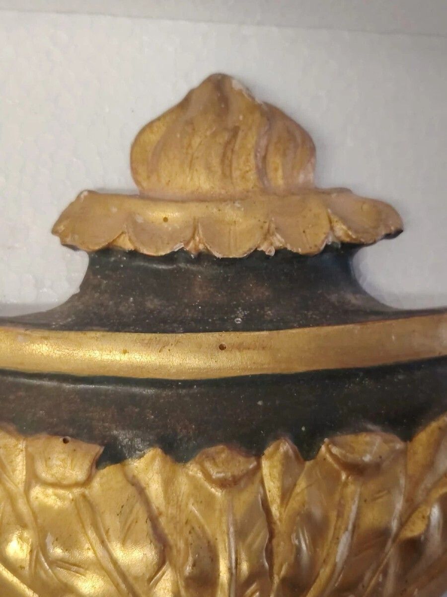 Large Gilded Wooden Frieze, Late 18th Century, Neoclassical photo vinterior