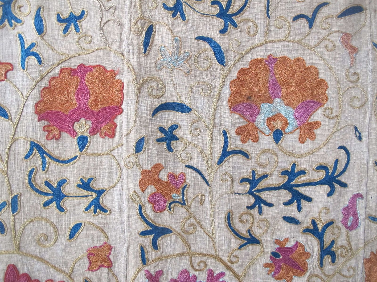 Bokhara Suzani, Oezbekistan, ca. 1850, 1,80m x 1,24m photo for sale