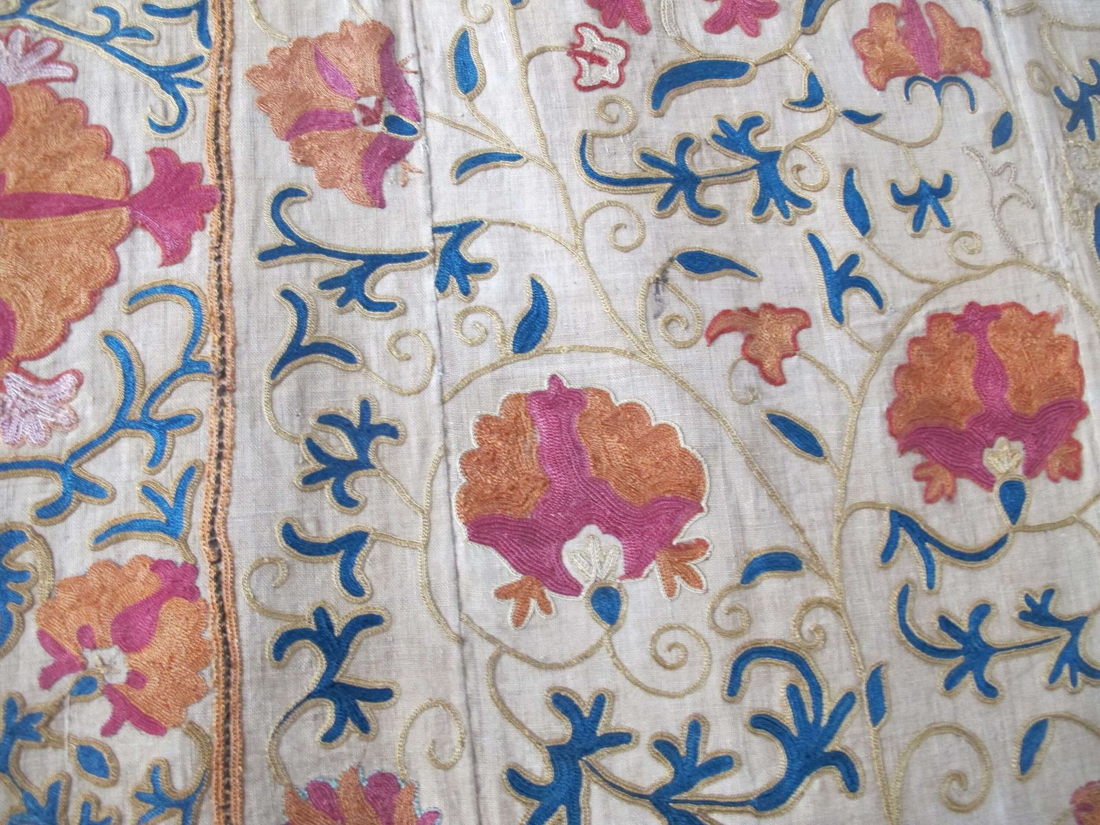 Textiel Bokhara Suzani, Oezbekistan, ca. 1850, 1,80m x 1,24m photo