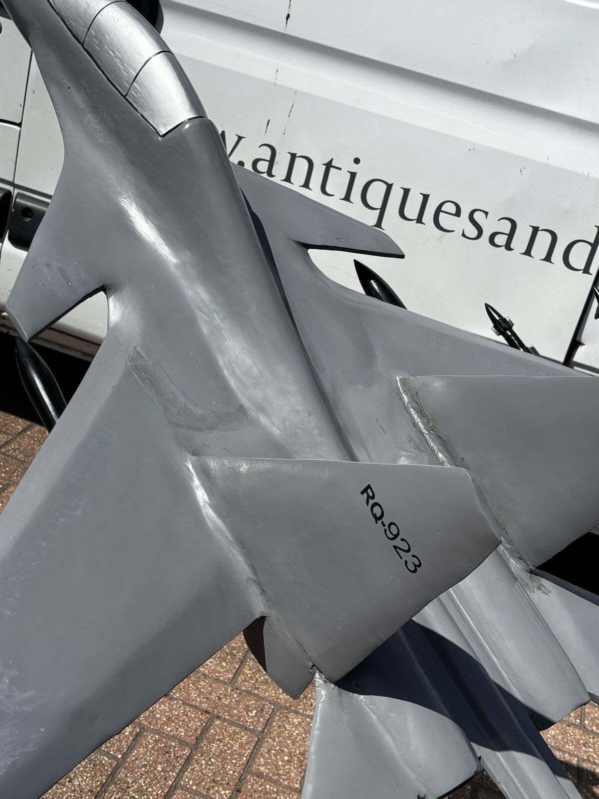 Home Decor Huge Metal Model Of A Fighter Jet. Ex Museum Display Piece photo