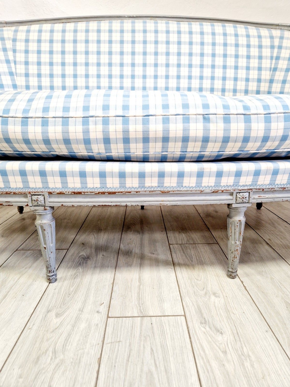 Antique French Sofa Louis XVI Style photo Furniture