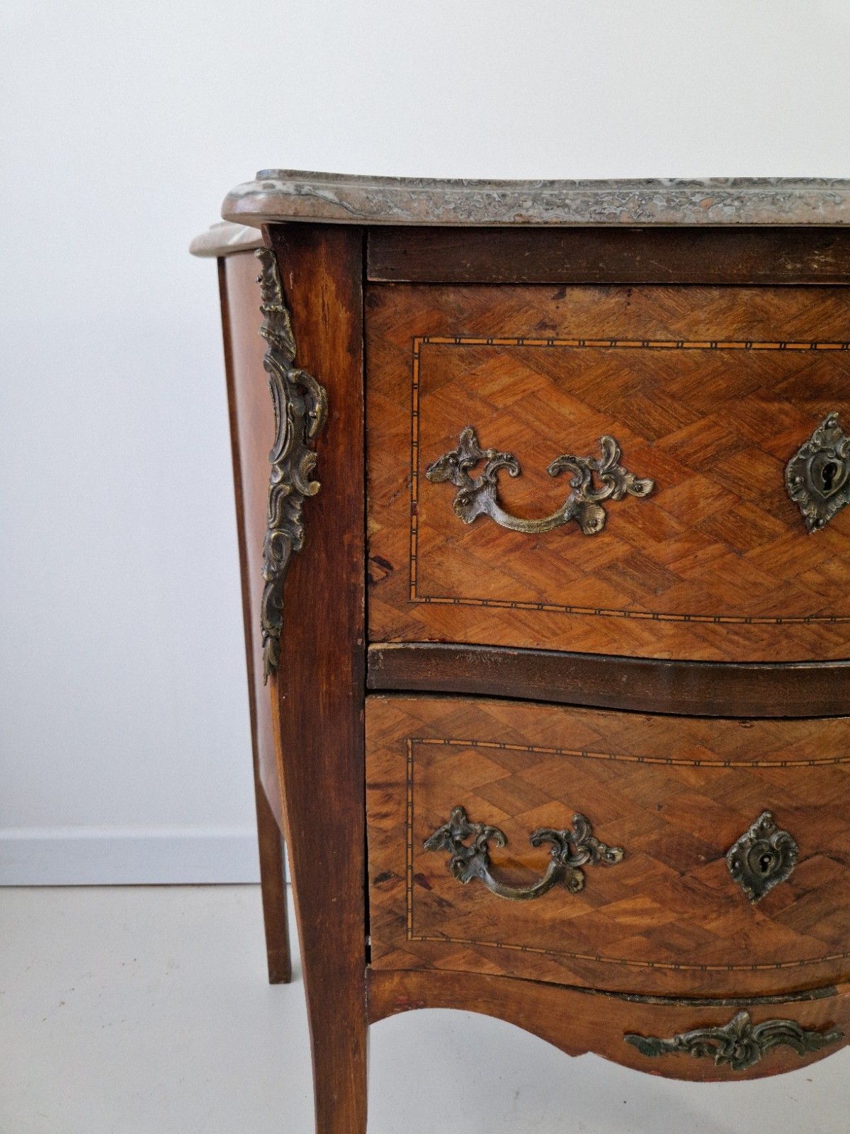 Antique French Chest Of Drawers Louis XV Chateau Furniture photo vinterior