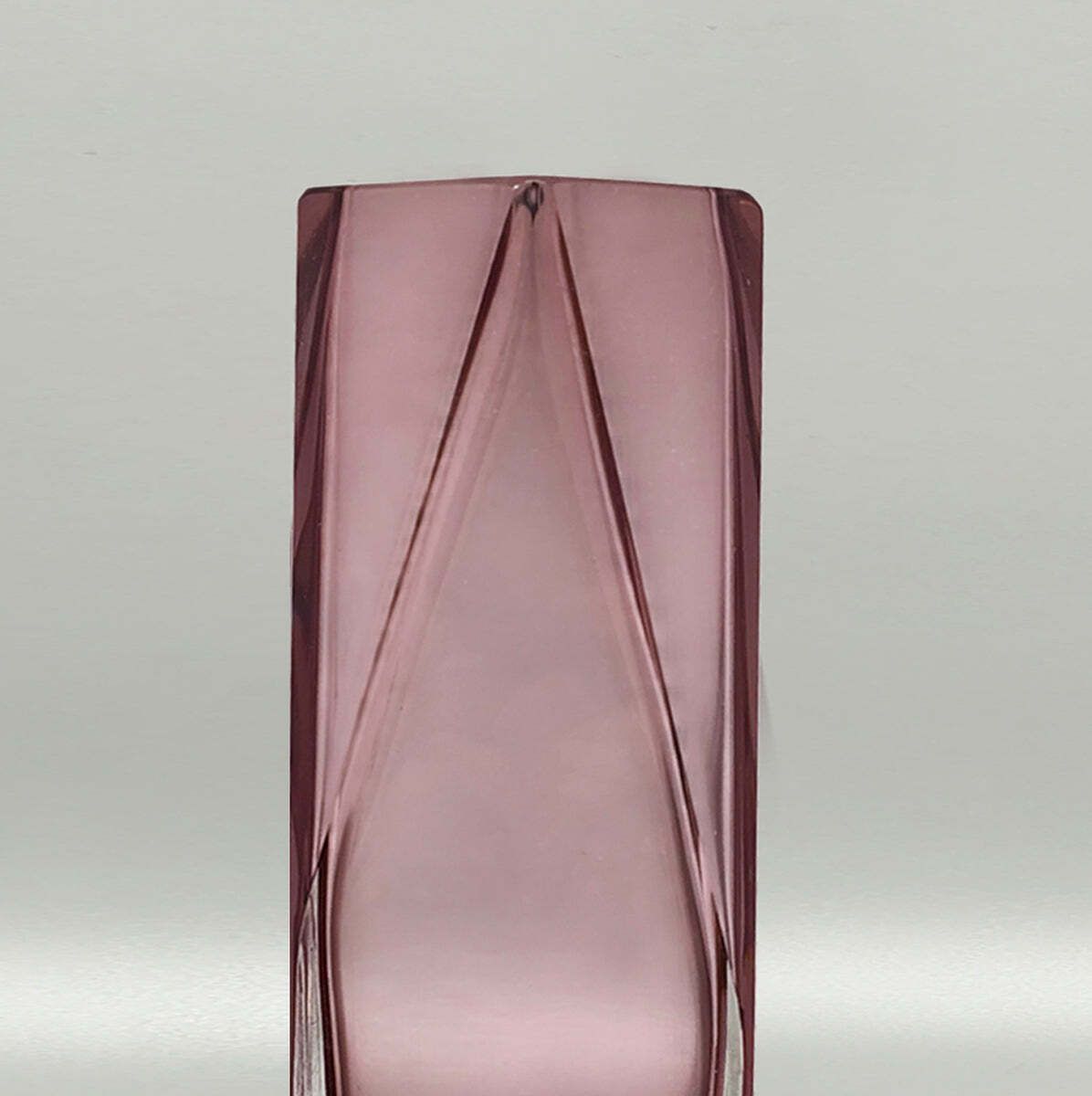 Vase en verre Sommerso de Murano, Flavio Poli pour Seguso, années 1960, Italie photo vintage