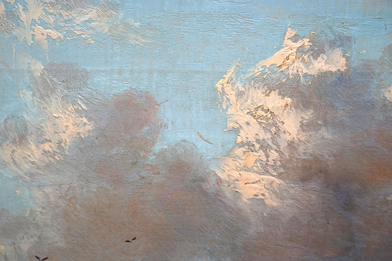 photo for sale Figurative Coastal Landscape   British C 1850 Victorian Art Oil Painting
