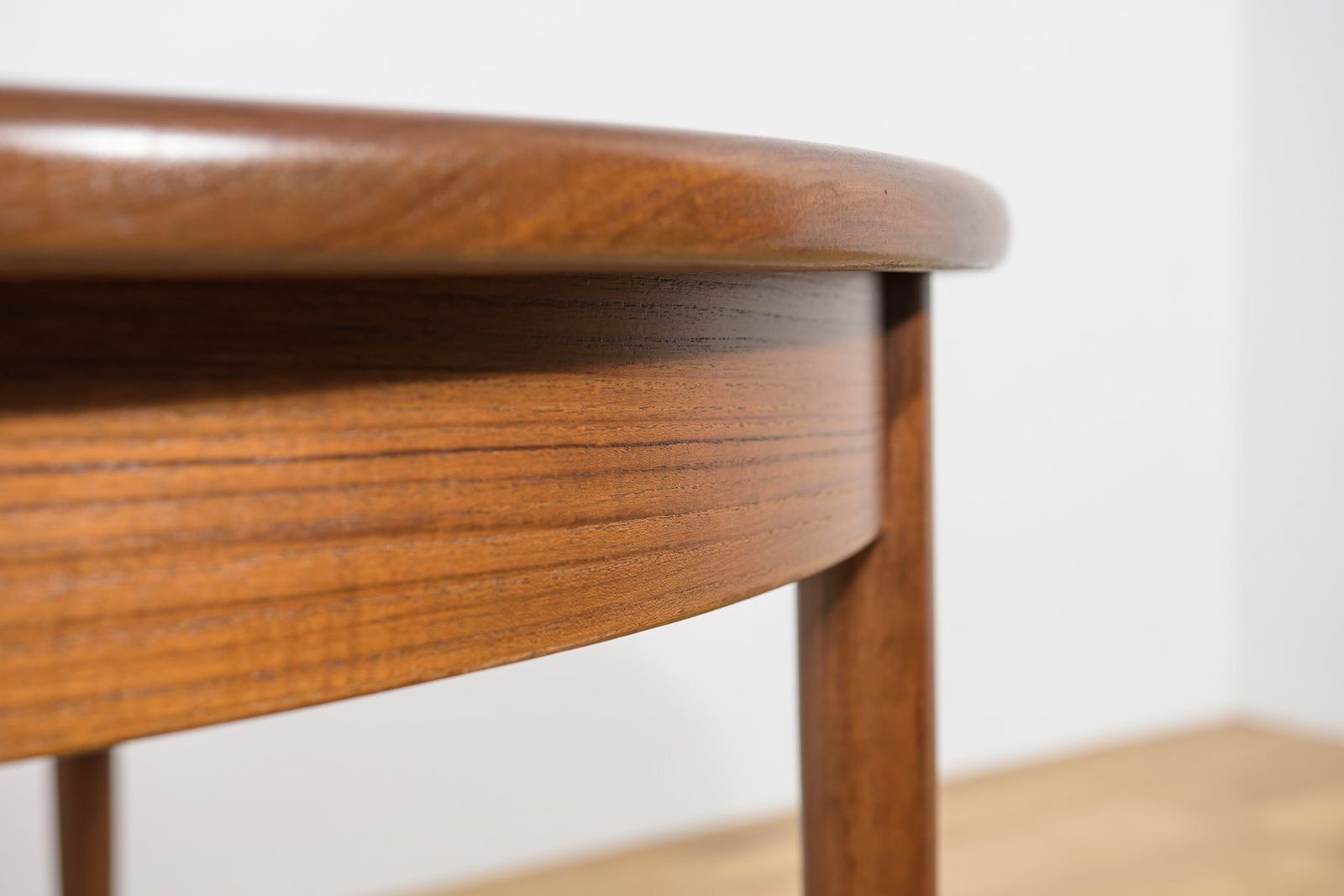 photo vintage Mid Century Round Teak Fresco Dining Table From G Plan, United Kingdom, 1960s