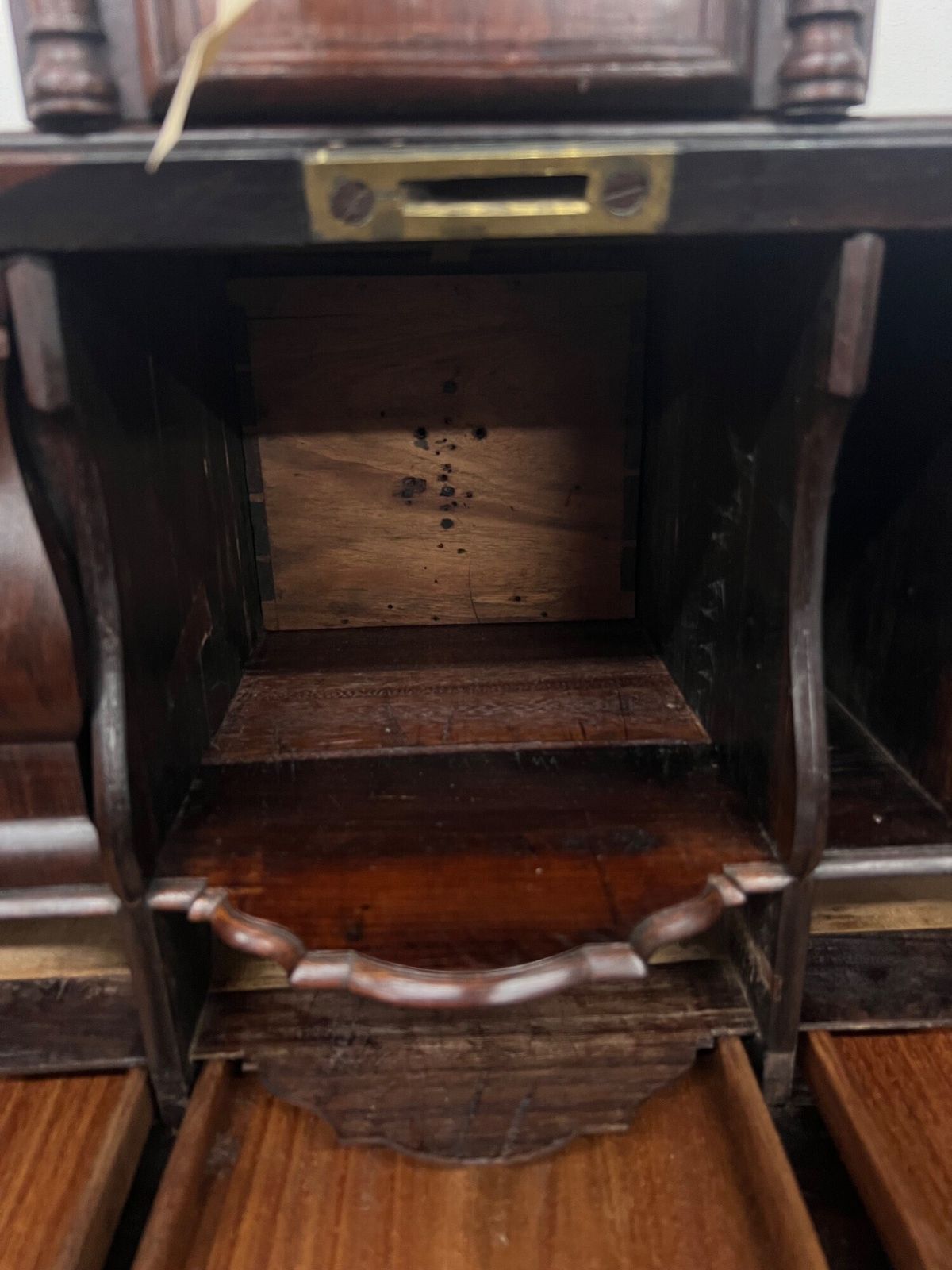 photo for sale Rare Portuguese 18th.Century Solid Brazilian Rosewood Bureau