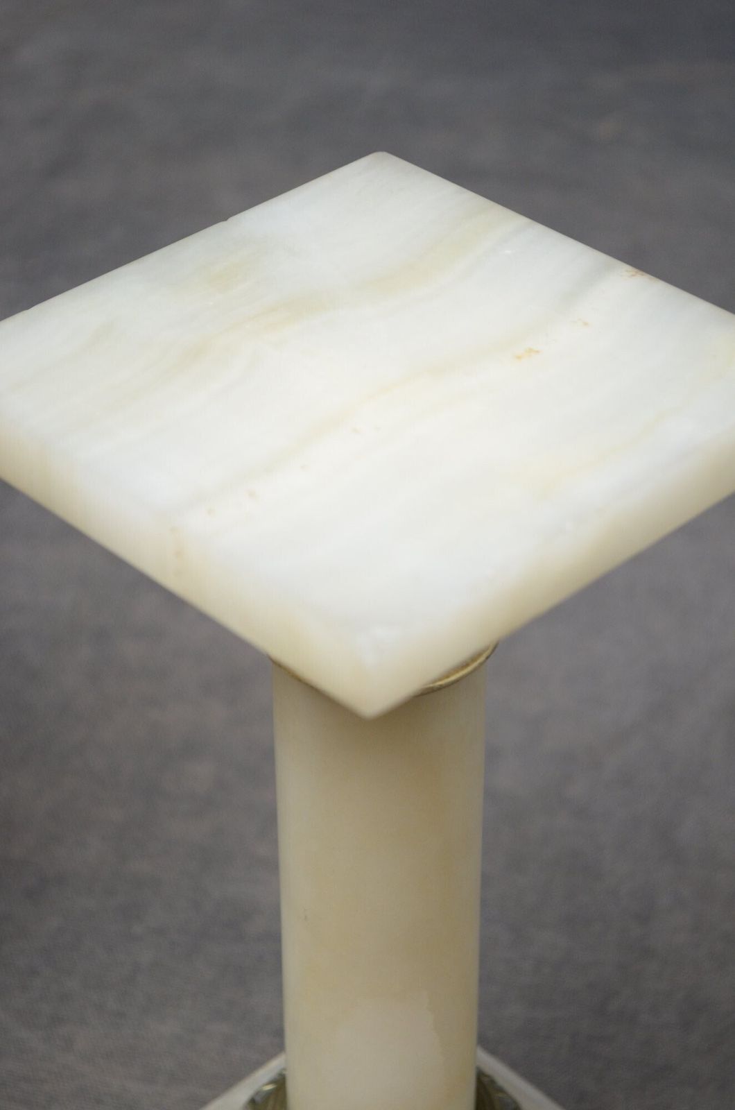 Unusually Low Pair Of Antique Pedestals Columns In Good Condition photo buy