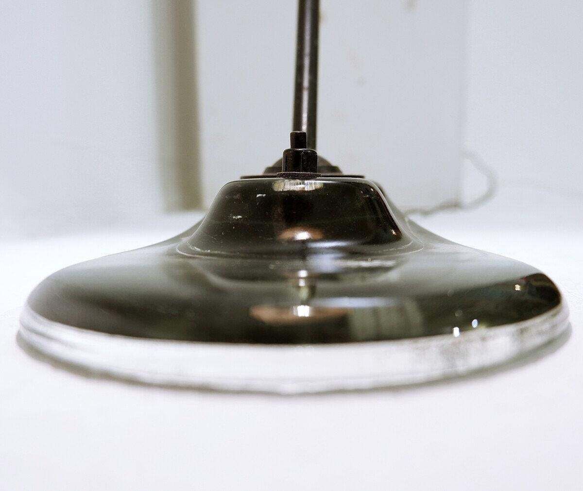 "Kamdem N° 756" Desk Lamp By Marianne Brandt, Hin Dieckbrede, & H. Gaute   1930s photo vintage
