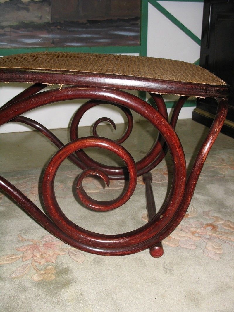 Chaise Longue Thonet In Beech Xxeme photo Furniture