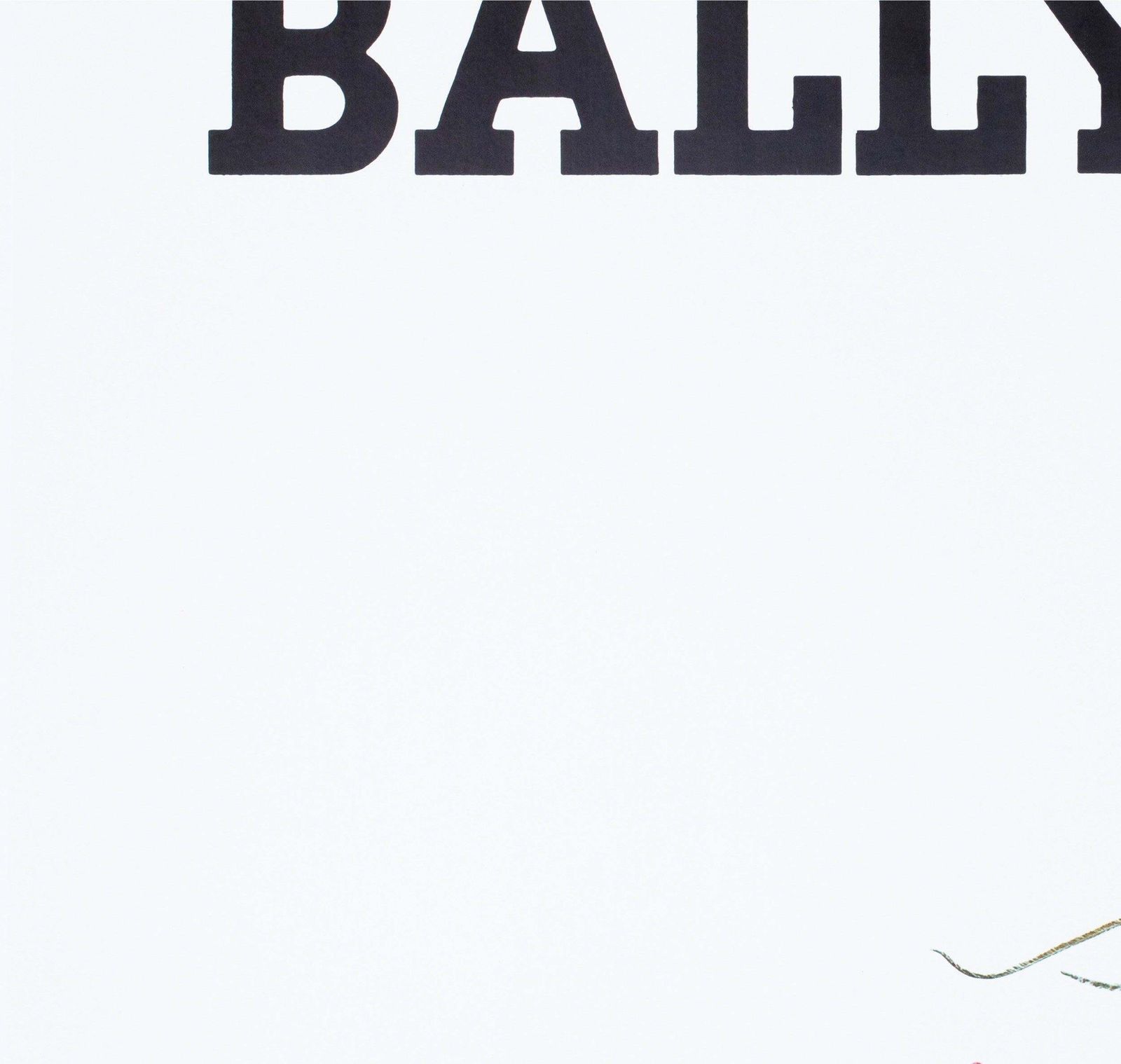 Bally Plume C1980 Shoe Advertising Poster, Roger Bezombes photo 1258.0