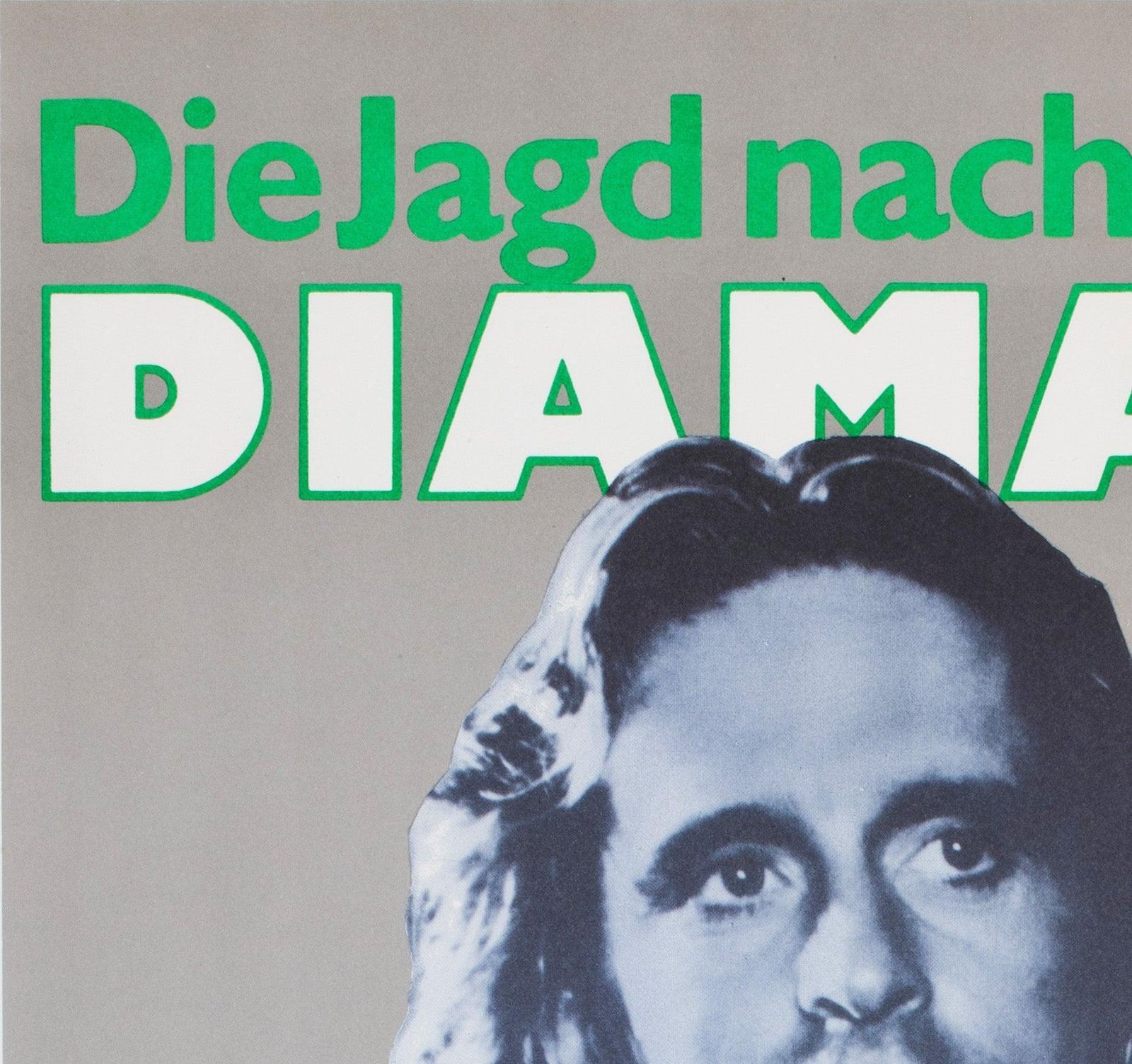 Affiche de cinéma est-allemande pour Romancing The Stone, 1986 photo for sale