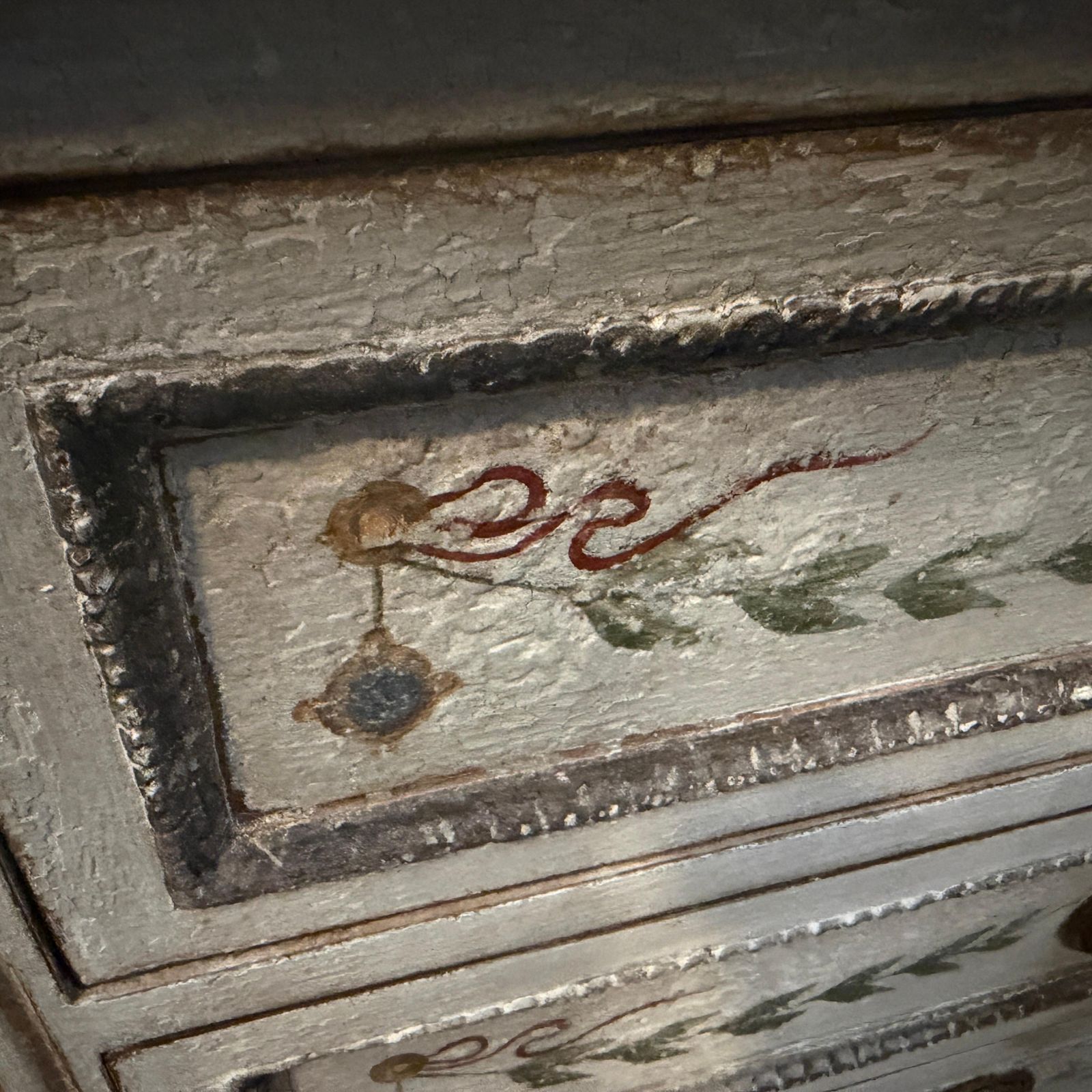 A Louis XVI Lacquered Wood Florentine Chest Of Drawers photo furniture