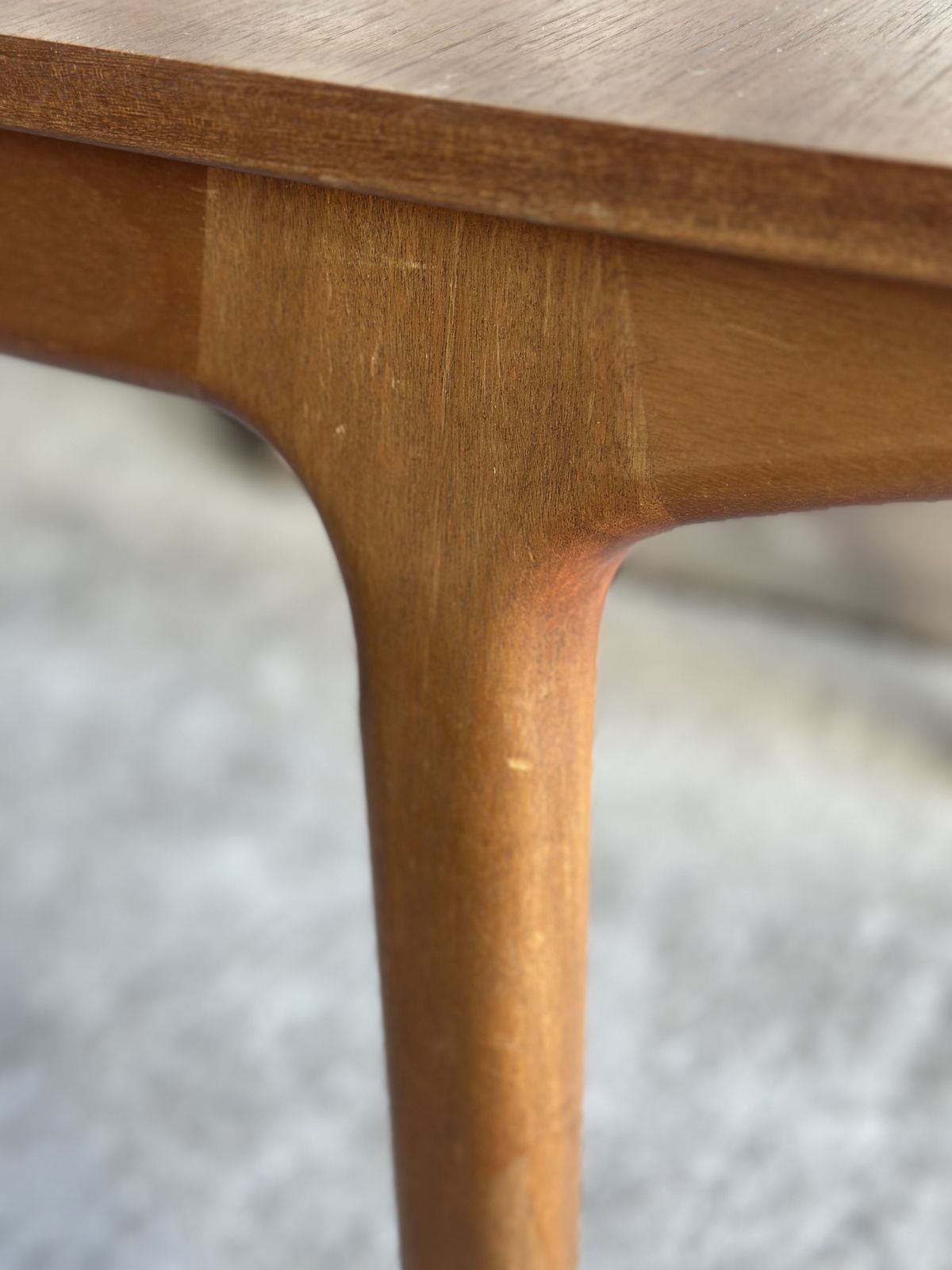 Furniture Mid Century A.H. McIntosh Dunvegan T3 Teak Extending Dining Table & 6 Chairs photo