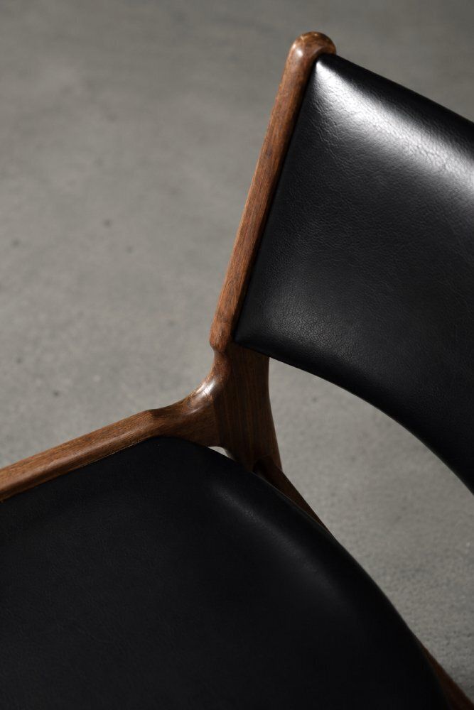photo for sale Mid-Century Modern Deense Teakhouten Fauteuil Model 89 van Erik Buch voor Anderstrup Møbelfabrik, ca. jaren 1950