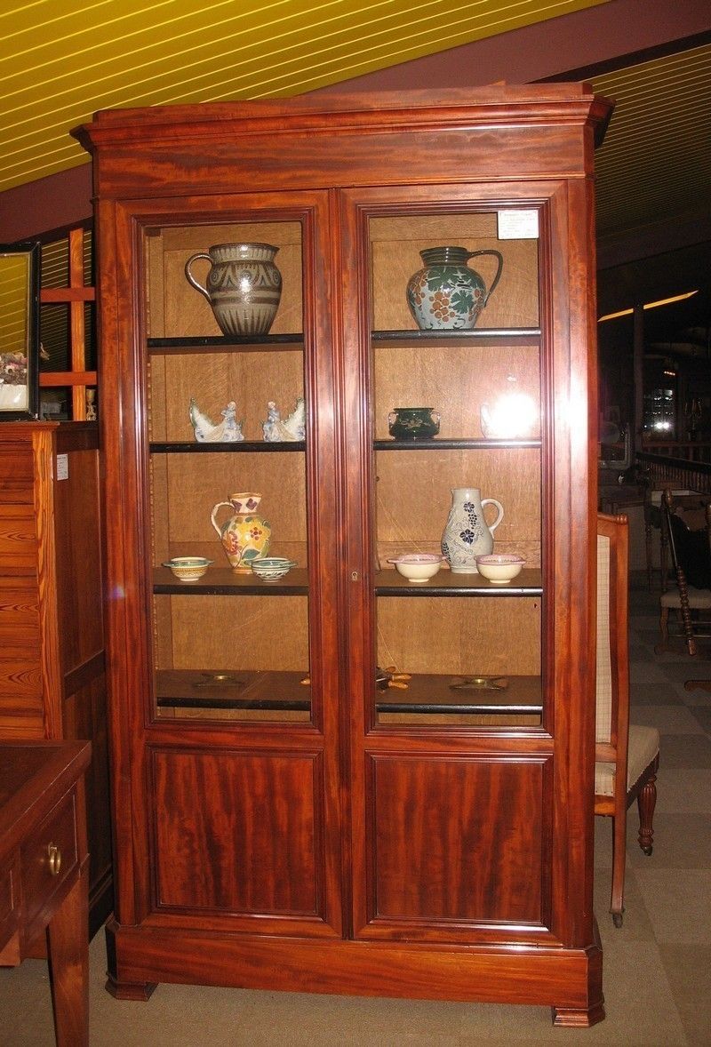Library Mahogany 19th photo furniture