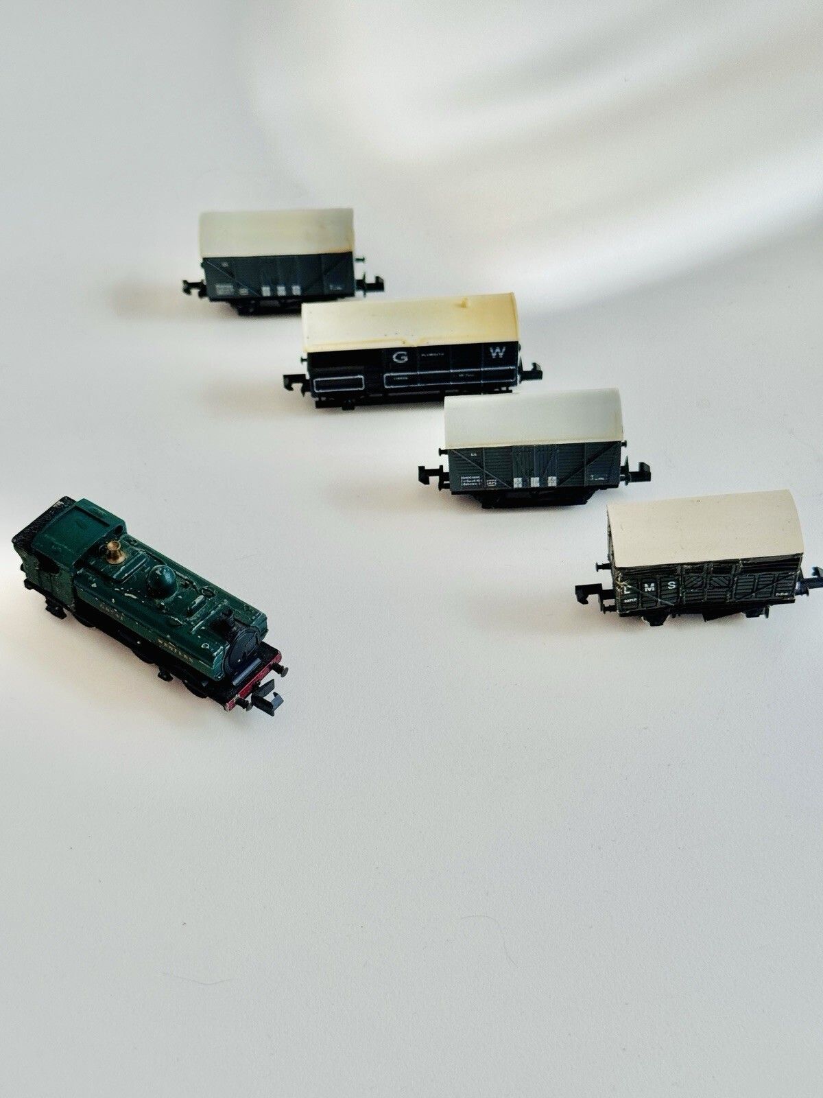 Graham Farish Great Western Railway (Gwr) 0 6 0 Pannier Tank Set N Gauge photo vinterior