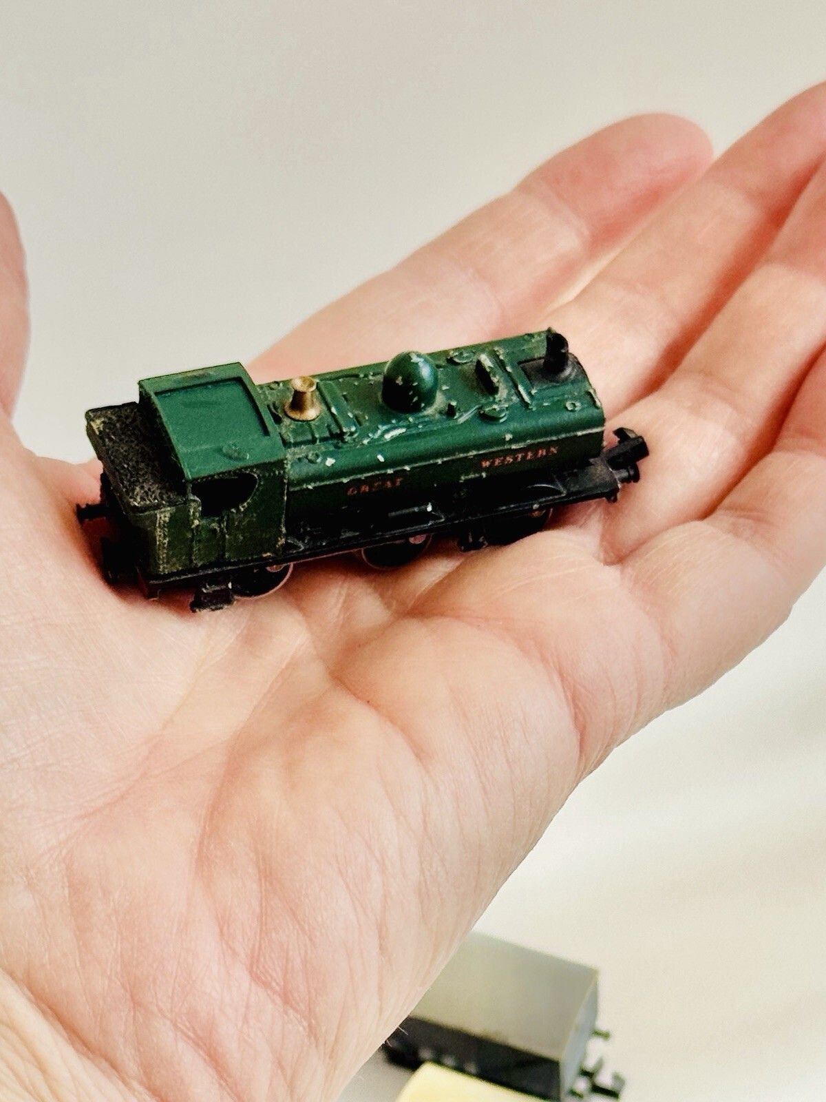 photo vinterior Graham Farish Great Western Railway (Gwr) 0 6 0 Pannier Tank Set N Gauge