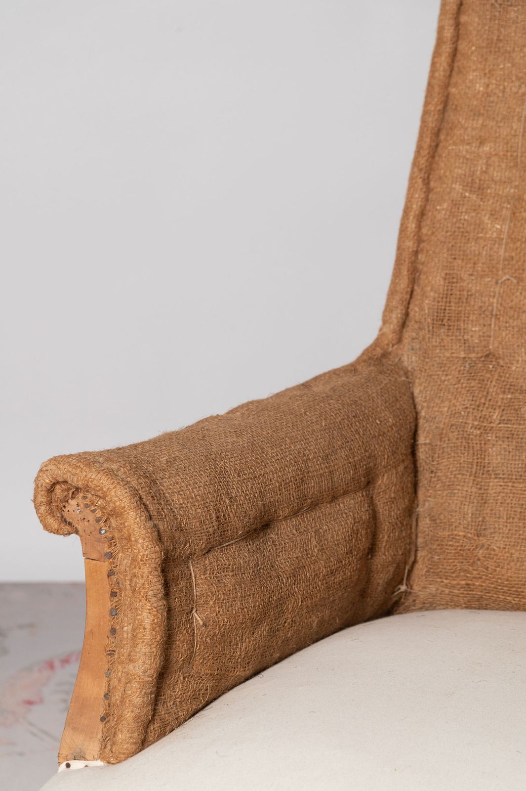 Napoleon III French Chair, 1800s photo for sale