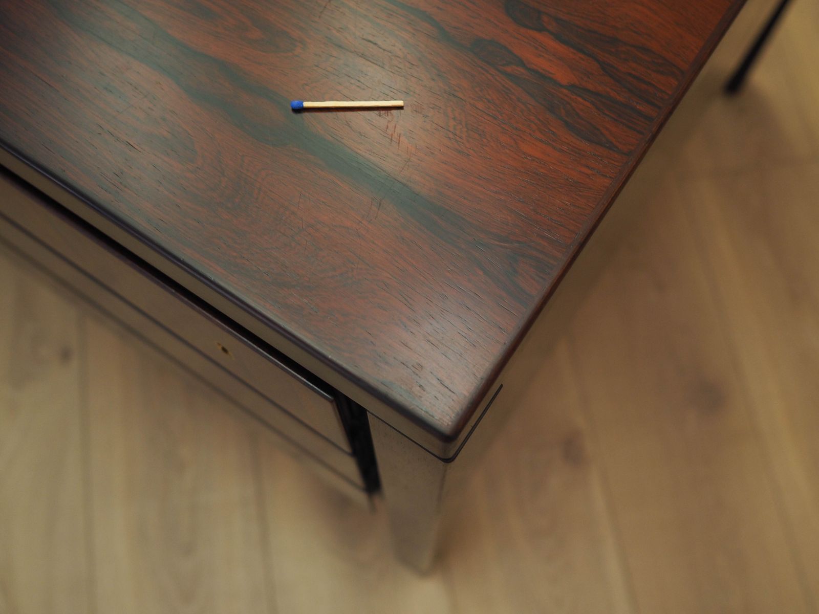 3009.0 Vintage Desk, Danish Design, 1970s, Manufactured By Omann Jun photo