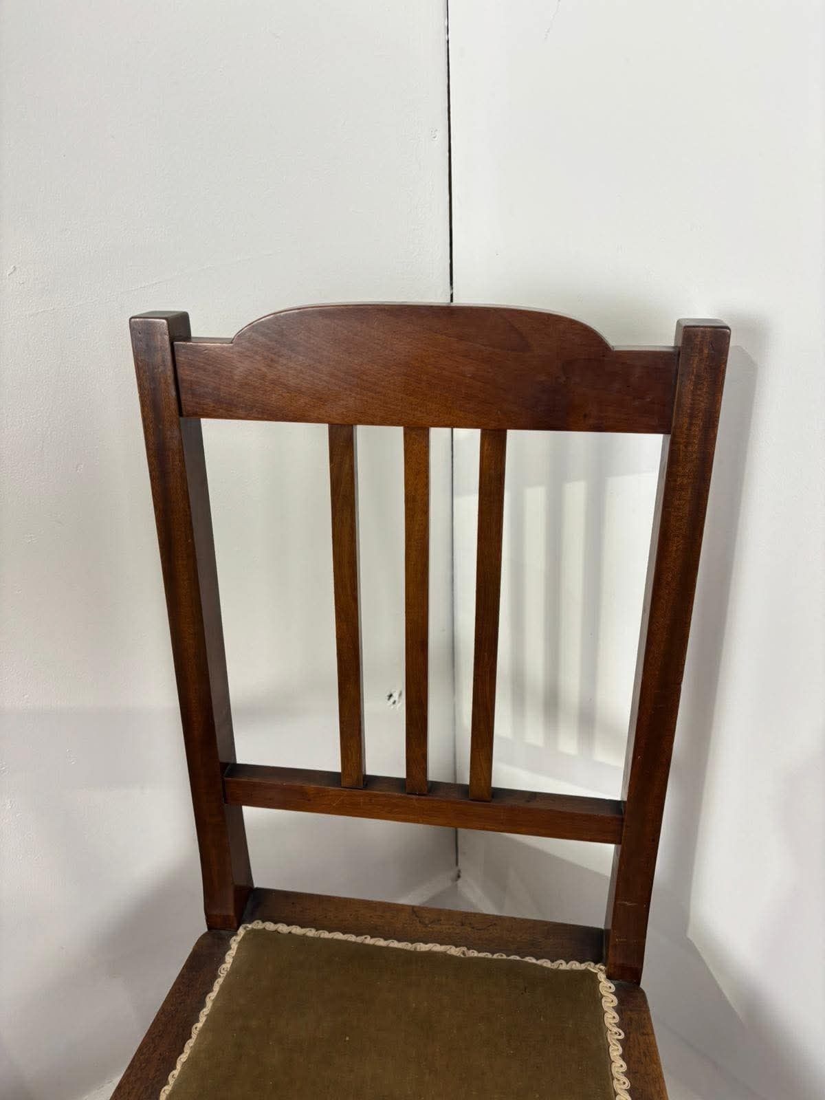 Edwardian Set Of Three Mahogany Bedroom Chairs photo furniture