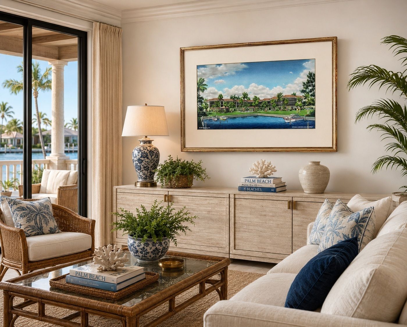 1970s Florida Architectural Renderings – Somerset At Moorings, Naples, Florida photo vinterior