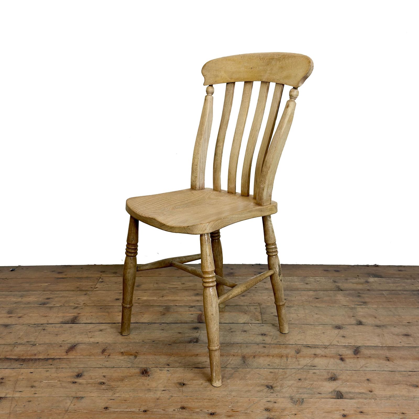 Antique Set Of Six Antique Kitchen Chairs | Set Of Chairs | Antique Chairs | Dining Chairs | Kitchen Chairs (M 6568) photo for sale