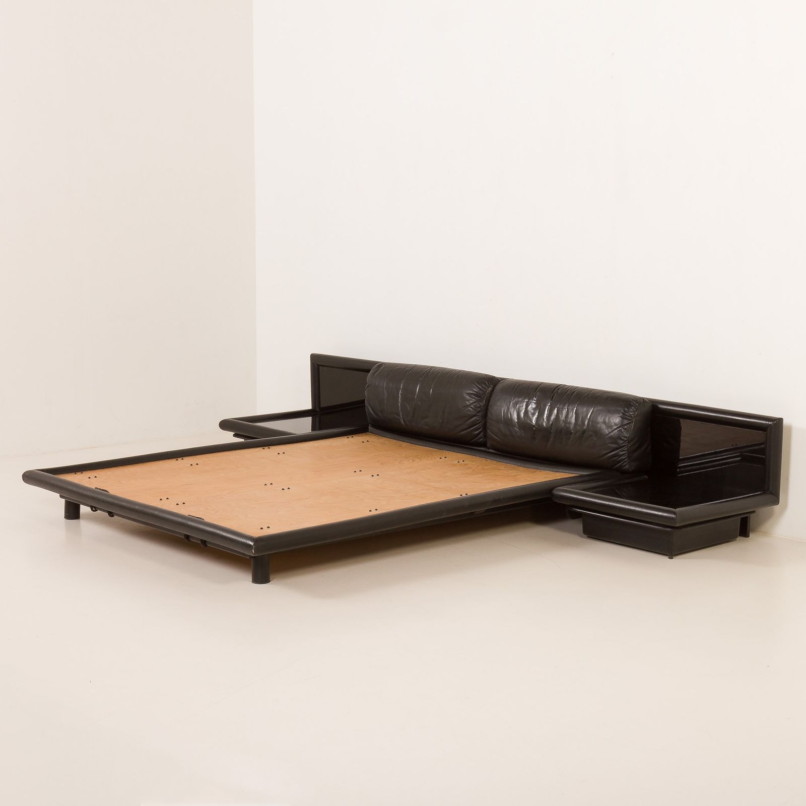 Morna Bed With Bedside Tables By Afra & Tobia Scarpa For Molteni, 1970s photo 9544.0