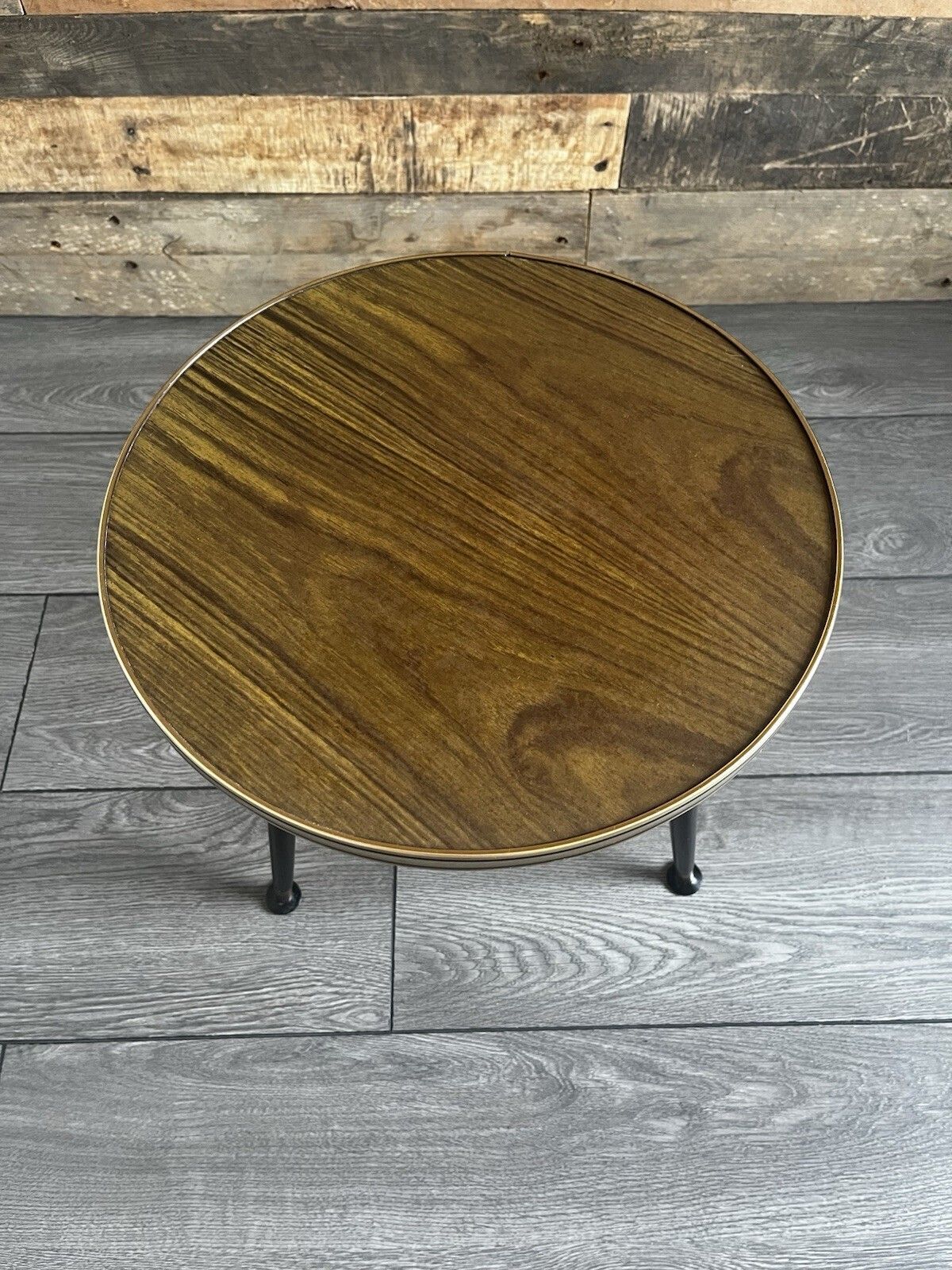 Furniture Mid Century Dansette Retro Faux Wood Laminated Occasional Coffee Side Table 60's photo