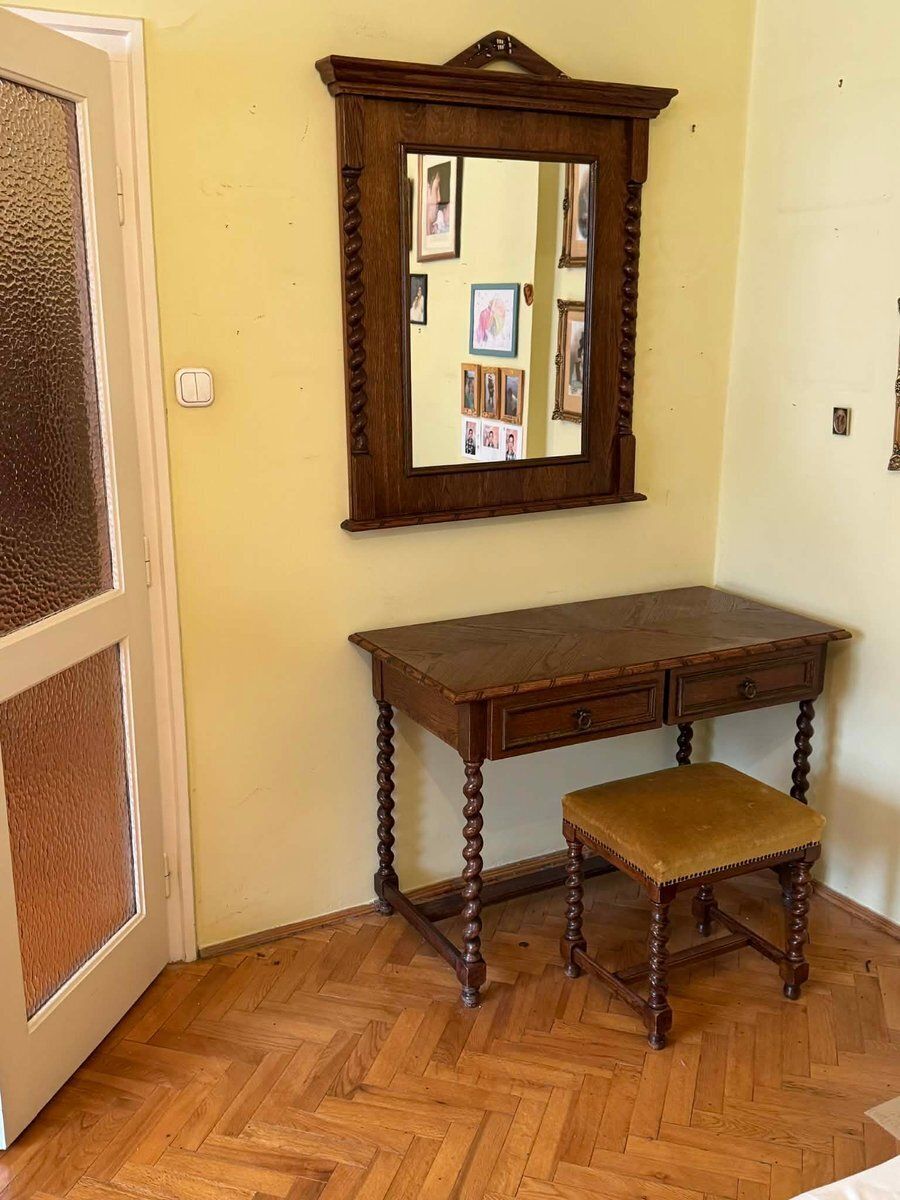 Spaans koloniale toiletset van eiken, set van 3 photo furniture