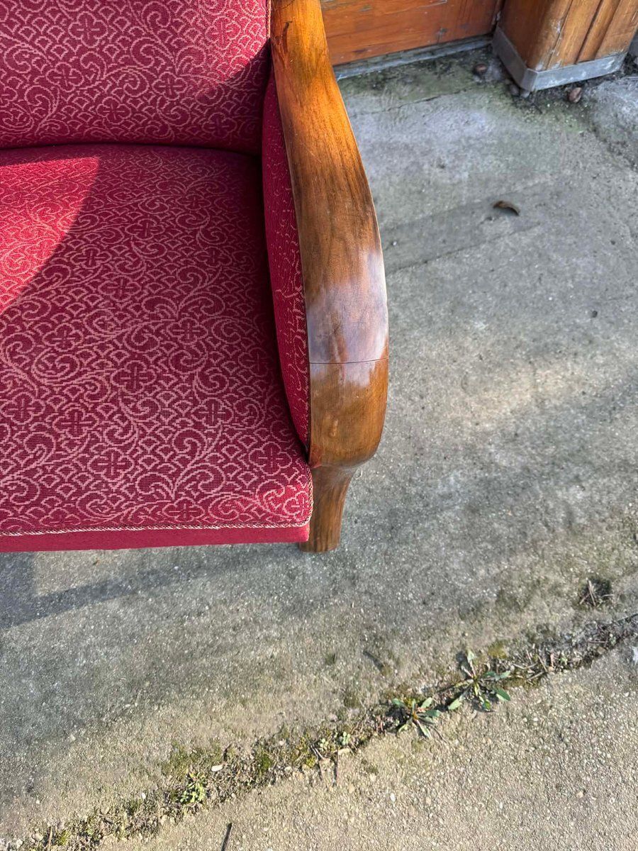 Hongaarse art deco fauteuils, jaren 1930, set van 2 photo Meubels